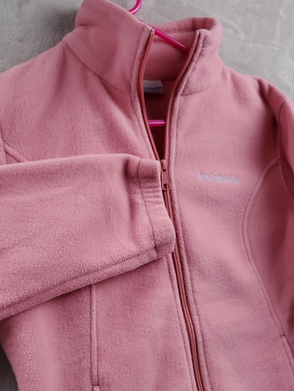 Columbia | Women's Size M | Pink Full Zip Fleece Jacket